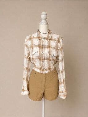 J.Crew Khaki Tailored Shorts